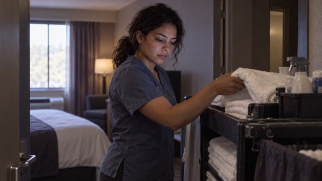 Employment evidence: hotel housekeeping job