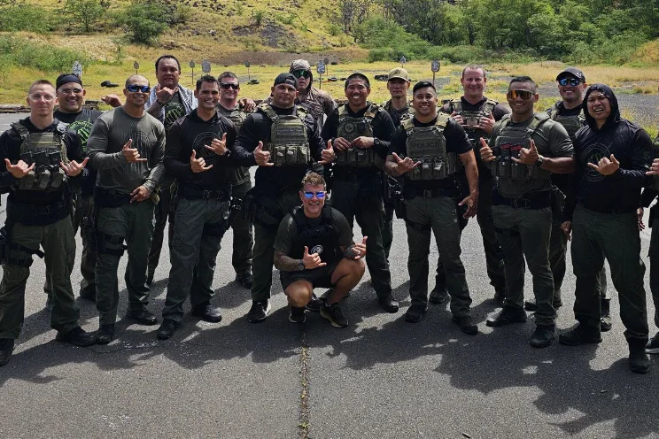 Command staff cohort at a Performance Protocol leadership session